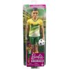 Mattel - Barbie Doll - SOCCER PLAYER (Male)(Yellow & Green Jersey) HCN16 (Mint)