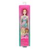 Mattel Barbie Doll - GREEN TROPICAL FLOWERS BARBIE (Red Hair) GHT27