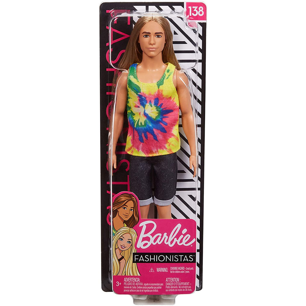 HOT Long Blonde Hair Barbie Ken Fashionista 138 Long Blonde