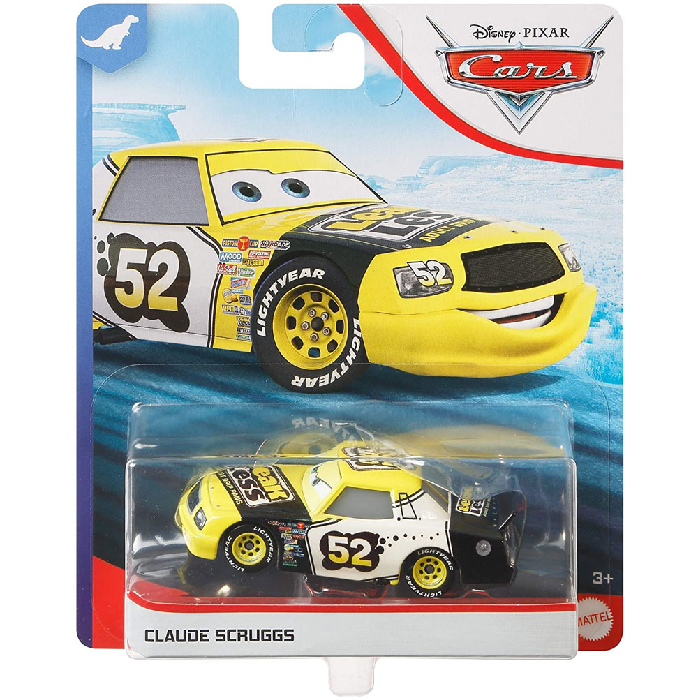 Mattel - Disney Pixar's Cars - CLAUDE SCRUGGS (Dinoco 400) GKB20 (Mint):  Sell2BBNovelties.com: Sell TY Beanie Babies, Action Figures, Barbies, Cards  & Toys selling online