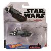 Mattel - Hot Wheels Die-Cast Starships - Star Wars - FIRST ORDER TREADSPEEDER w/ Stand (FYT78) (Mint