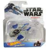 Mattel - Hot Wheels Die-Cast Starships - Star Wars - OBI-WAN KENOBI'S JEDI STARFIGHTER (Blue)(GWV35)