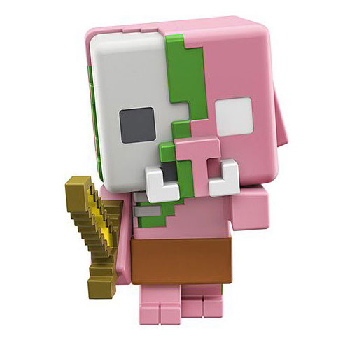 Mattel Minecraft Nether Series 23 Mini Figure ZOMBIFIED PIGLIN