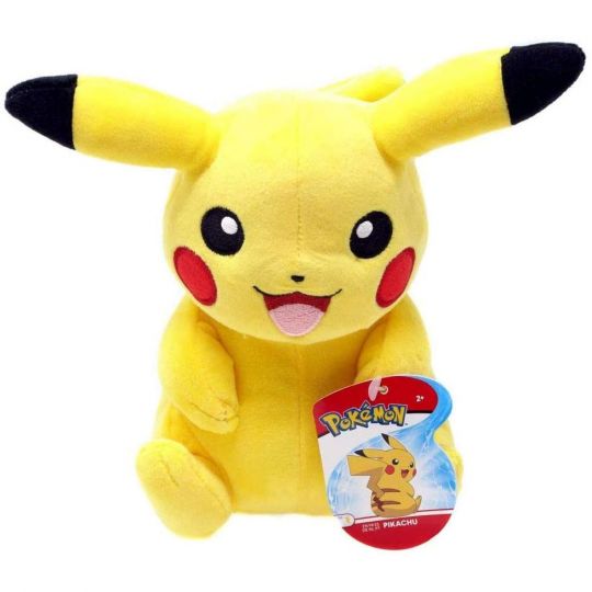 Wicked Cool Toys - Pokemon Plush S4 - PIKACHU (Sitting) (8 inch) (New)