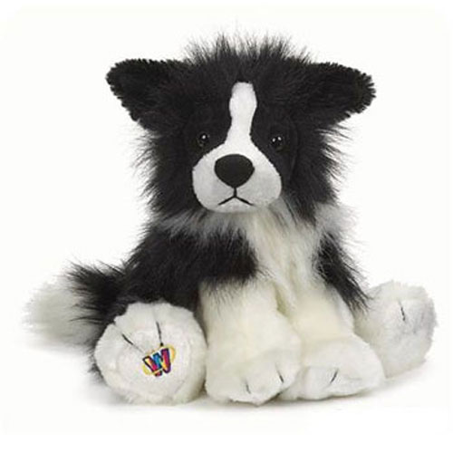 large border collie soft toy