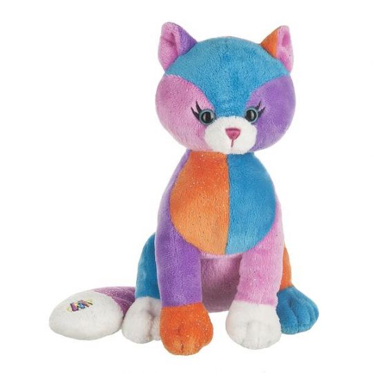 Webkinz Virtual Pet Plush - COLORBLOCK KITTY (Mint - Unused Code