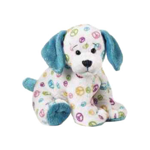 Webkinz Virtual Pet Plush - PEACE PUPPY (Mint - Unused Code ...