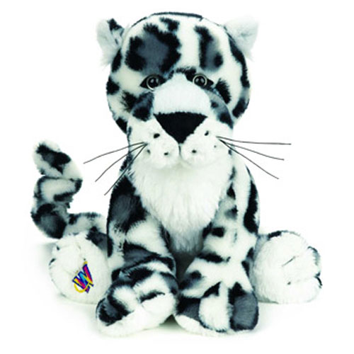 plush snow leopard