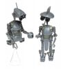 Star Wars - Saga - Action Figure - SP-4 & JN-66 (Research Droids) (3.75 inch) (New & Mint)