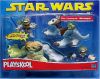 Star Wars - Saga - Playskool - Jedi Force Action pack Millenium Falcon (New & Mint)