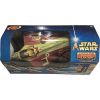 Star Wars - Attack of the Clones Action Figure Vehicle Set - OBI-WAN KENOBI'S JEDI STARFIGHTER (Mint
