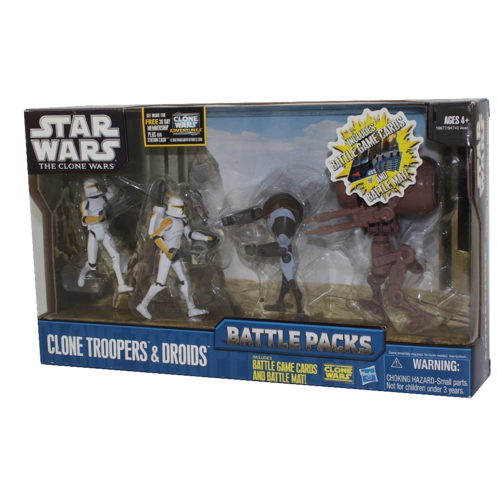 Star wars clone sales wars battle pack