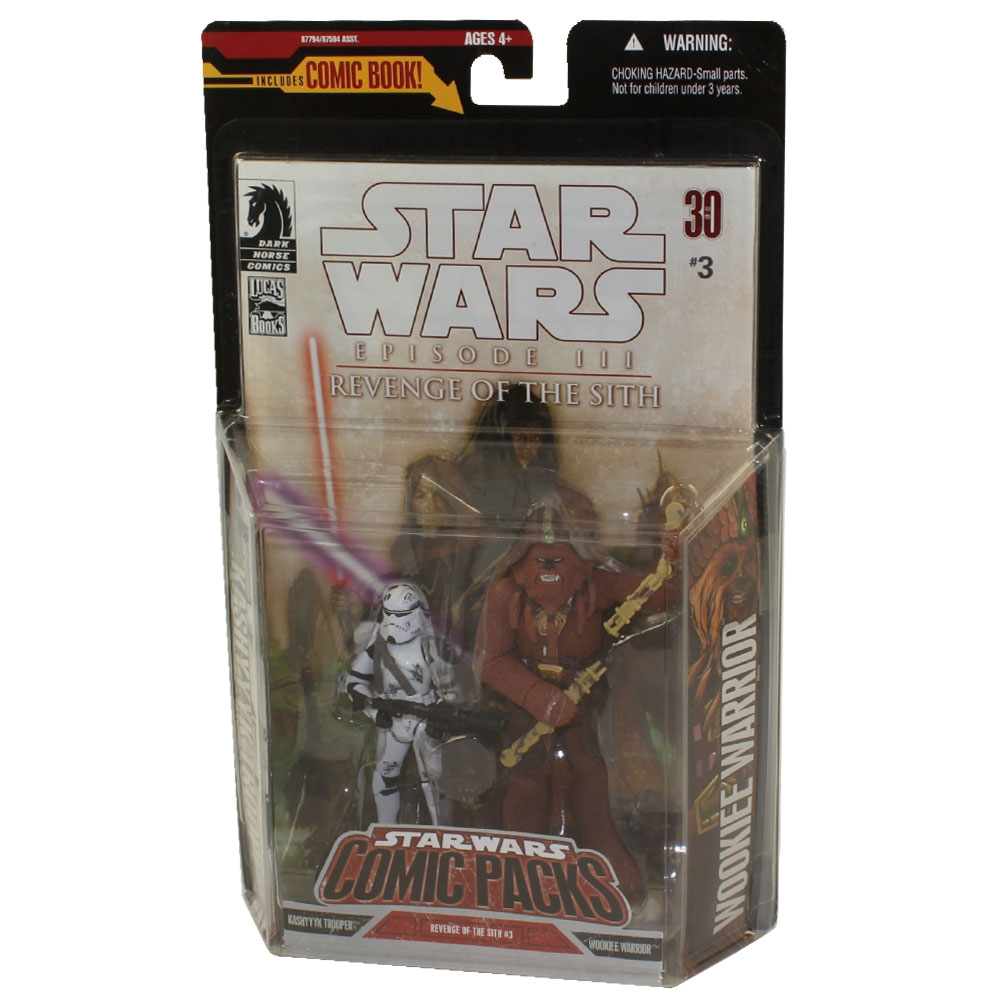 Star Wars Comic Packs ROTS #3 Kashyyk Trooper & Wookie
