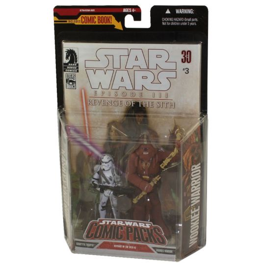 Star Wars - Comic Pack - KASHYYYK TROOPER & WOOKIEE WARRIOR with