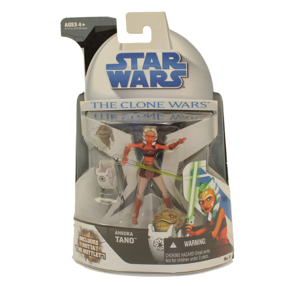 Star Wars - Clone Wars Animated Series Action Figure - AHSOKA TANO w ...