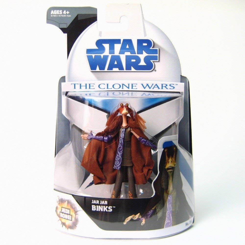 Star Wars The Clone Wars Action Figure JAR JAR BINKS (3.75 inch