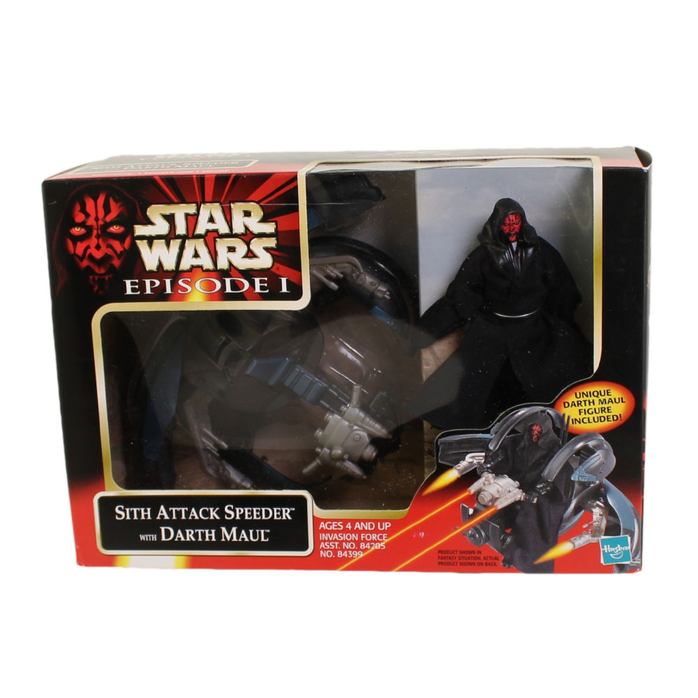Star Wars Episode I Sith Speeder And Darth Maul Action Figure 4 thumbnail image