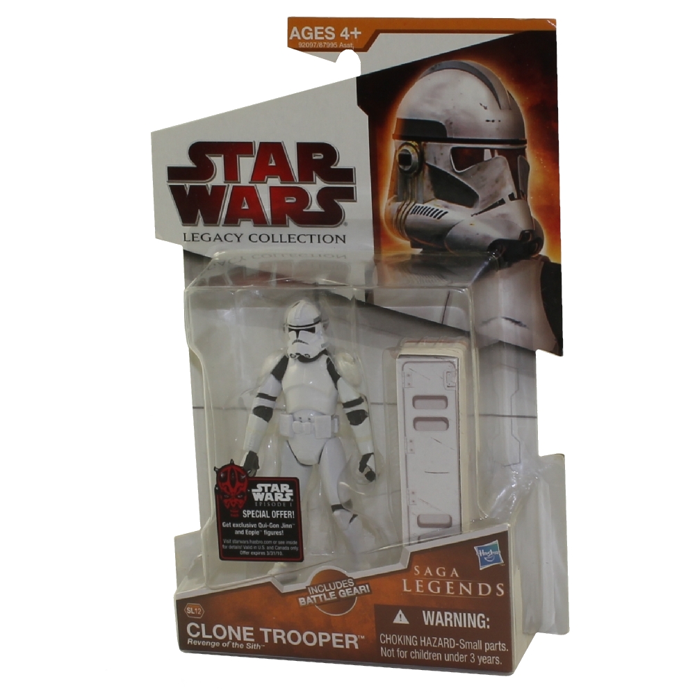 c*l様 T. barfussii Type Collection Clone Star Wars - 2009 Legacy Saga Legends Action Figure Set