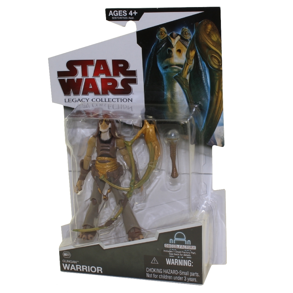 Star Wars - 2009 Legacy Collection Action Figure - GUNGAN WARRIOR (3.75 ...