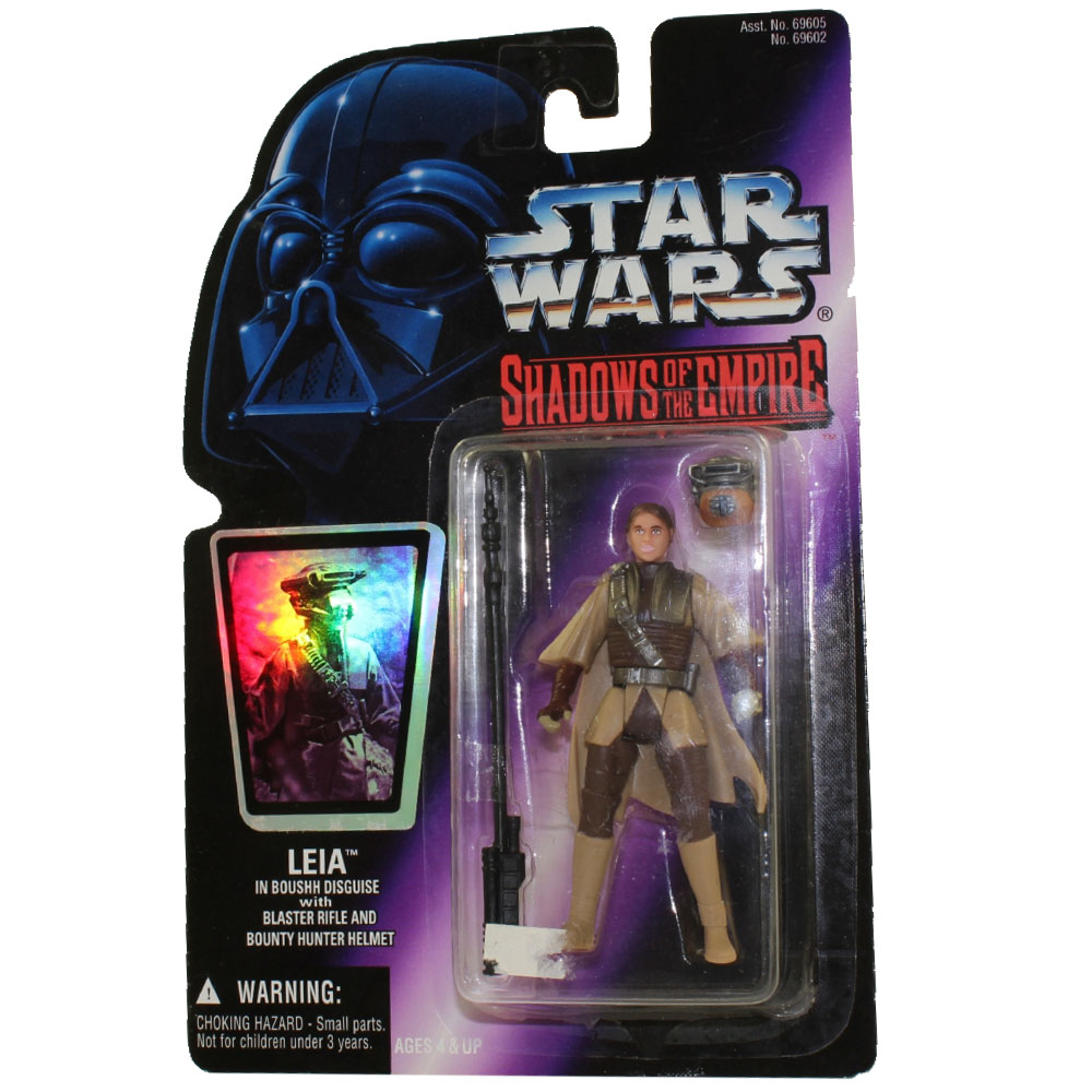 Star Wars Power Of The Force POTF Action Figure Leia In Boushh 