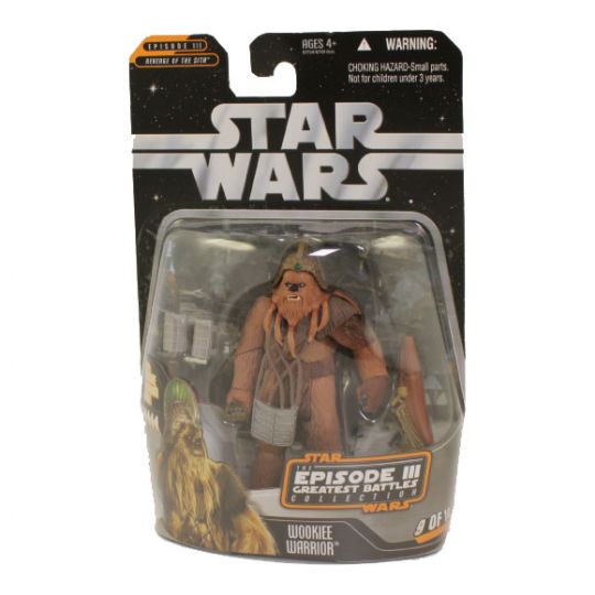 Figurine Star Wars Miniatures : Wookiee Warrior - Occasion En Très Bon état (TBE)