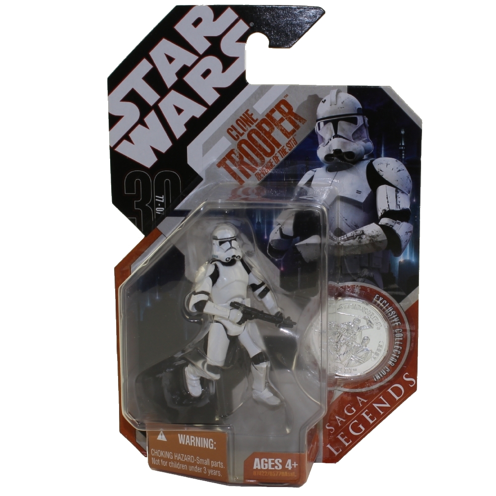 Star Wars The Saga Collection #026 Action Figure Clone Trooper – Collezionismo E Gioco, Figura Originale