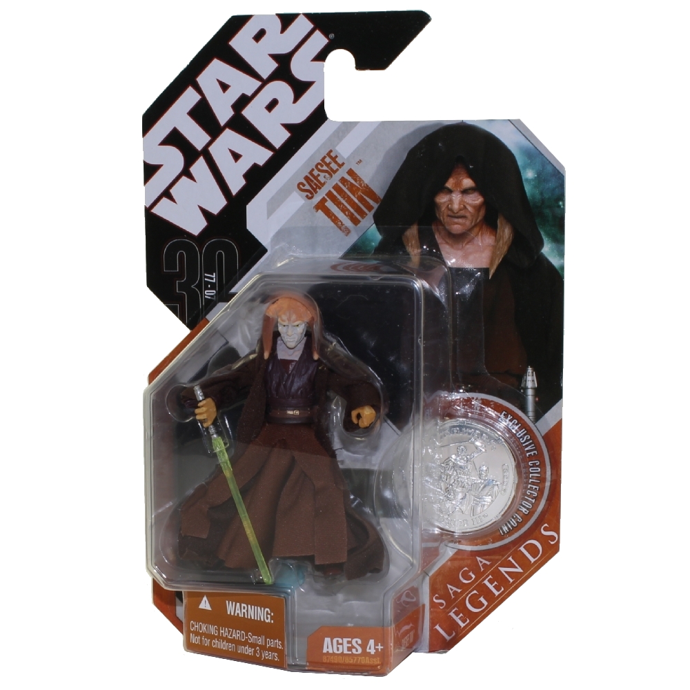 Star Wars - Saga Legends - Action Figure - SAESEE TIIN (3.75 inch) (New &  Mint)