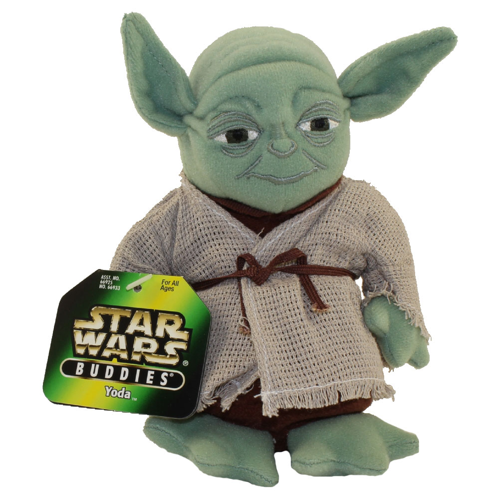 big stuffed yoda