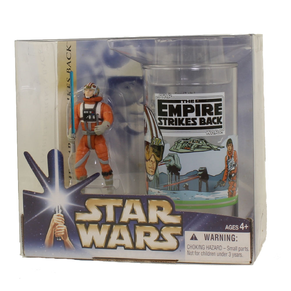 Star Wars The Empire Strikes Back Action Figure & Cup Set LUKE