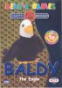 TY Beanie Babies BBOC Card - Series 2 Birthday (BLUE) - BALDY the Eagle (Mint)