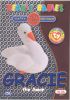 TY Beanie Babies BBOC Card - Series 2 Birthday (BLUE) - GRACIE the Swan (Mint)