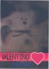 TY Beanie Babies BBOC Card - Series 2 Rare Bear (BLUE) - VALENTINO the Bear (Mint)