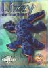 TY Beanie Babies BBOC Card - Series 2 Retired (GREEN) - LIZZY the Blue Lizard (Mint)