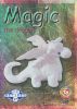 TY Beanie Babies BBOC Card - Series 2 Retired (BLUE) - MAGIC the Dragon (Mint)
