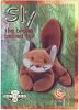 TY Beanie Babies BBOC Card - Series 2 Retired (GREEN) - SLY the Brown Bellied Fox (Mint)
