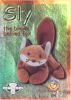 TY Beanie Babies BBOC Card - Series 2 Retired (SILVER) - SLY the Brown Bellied Fox (Mint)