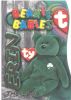 TY Beanie Babies BBOC Card - Series 3 - Beanie/Buddy Left (GOLD) - ERIN the Bear (Mint)