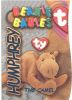 TY Beanie Babies BBOC Card - Series 3 - Beanie/Buddy Left (TEAL) - HUMPHREY the Camel (Mint)