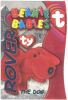 TY Beanie Babies BBOC Card - Series 3 - Beanie/Buddy Left (TEAL) - ROVER the Dog (Mint)