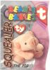 TY Beanie Babies BBOC Card - Series 3 - Beanie/Buddy Left (GOLD) - SQUEALER the Pig (Mint)