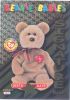 TY Beanie Babies BBOC Card - Series 3 Birthday (GOLD) - 1999 SIGNATURE BEAR (Mint)