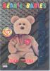 TY Beanie Babies BBOC Card - Series 3 Birthday (TEAL) - 1999 SIGNATURE BEAR (Mint)