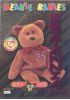 TY Beanie Babies BBOC Card - Series 3 Birthday (MAGENTA) - BRITANNIA the Bear (Mint)