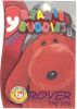 TY Beanie Babies BBOC Card - Series 3 - Beanie/Buddy Right (MAGENTA) - ROVER the Dog (Mint)