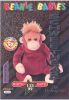 TY Beanie Babies BBOC Card - Series 3 Birthday (SILVER) - SCHWEETHEART the Orangutan (Mint)