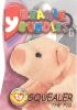 TY Beanie Babies BBOC Card - Series 3 - Beanie/Buddy Right (GOLD) - SQUEALER the Pig (Mint)