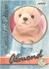 TY Beanie Babies BBOC Card - Series 3 Limited Edition - ALMOND the Bear (Mint)