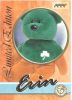 TY Beanie Babies BBOC Card - Series 3 Limited Edition - ERIN the Irish Bear (Mint)