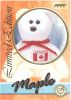 TY Beanie Babies BBOC Card - Series 3 Limited Edition - MAPLE the Canadian Bear (Mint)