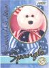 TY Beanie Babies BBOC Card - Series 3 Limited Edition - SPANGLE the Bear (Mint)